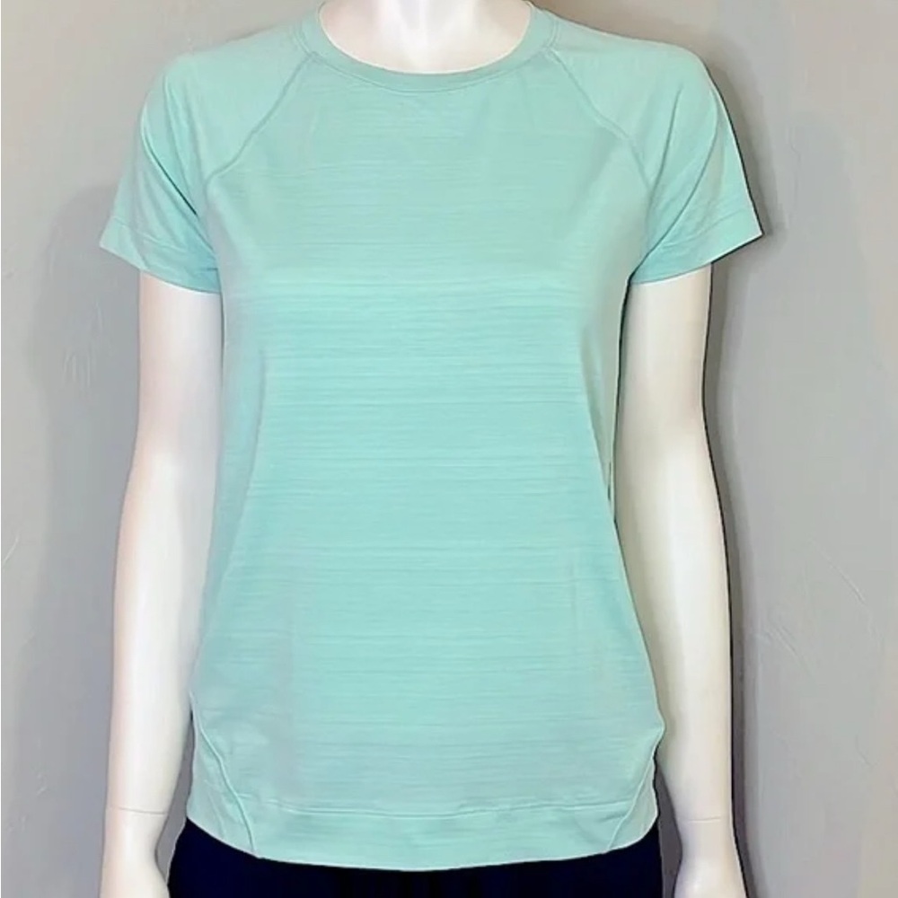 Athleta Girl Catching Rays UPF Tee Size XL\14 Amazonite Green
